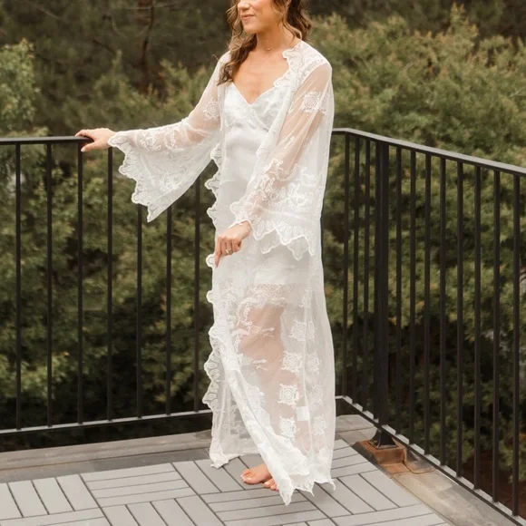 Meshki Emmett Lace Slip Dress - Picture 6 of 9